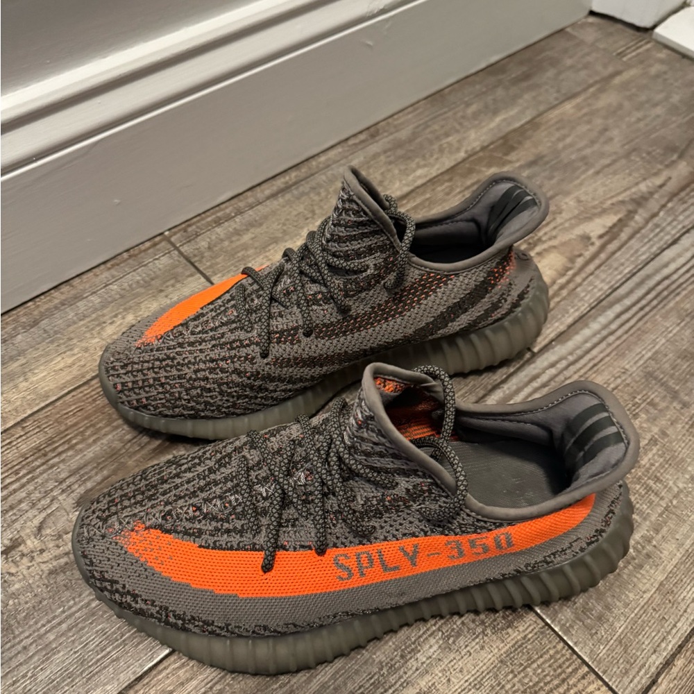Adidas Yeezy Boost 350 V2 with Orange Stripe